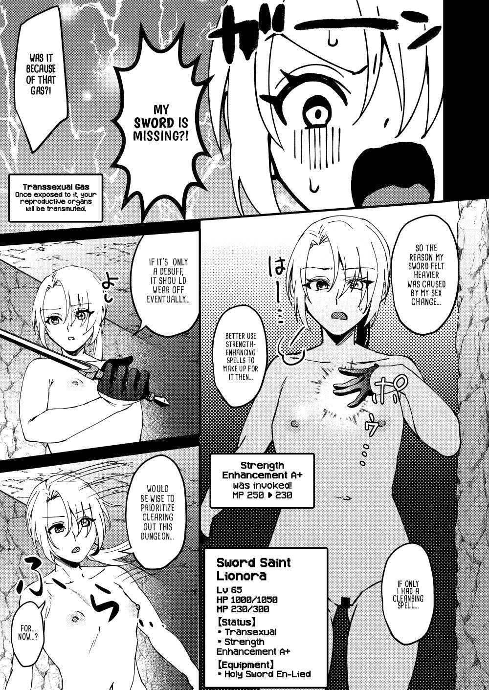 Hentai Manga Comic-Transexual Transformation!? Femcorrupting Erotic Trap Dungeon!!!-Read-8